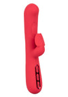 Throb Flutter Silicone Rechargeable Vibrator - Pink