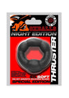 Thruster Comfort Bulge Lifter Cockring Night Edition - Black