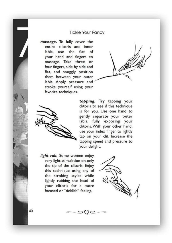 Tickle Your Fancy Womans Guide to Sexual Self Pleasure Book By Dr. Sadie Allison