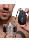 Trinity Men Twin Bullet Penis Head Teaser with Remote Control