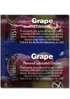 Trustex Lubricated Reservoir Tip Flavored Latex Condom Grape - 3 Per Box