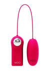 Vedo Ami Silicone Bullet Vibrator with Remote Control - Foxy - Pink