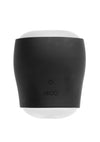 Vedo Grip Rechargeable Silicone Vibrating Sleeve - Just - Black/Glow In The Dark