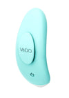 Vedo Niki Rechargeable Silicone Panty Vibe - Tease Me - Blue/Turquoise
