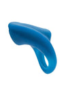 Vedo Overdrive Plus Rechargeable Vibrating Silicone Cock Ring - Midnight Madness - Blue