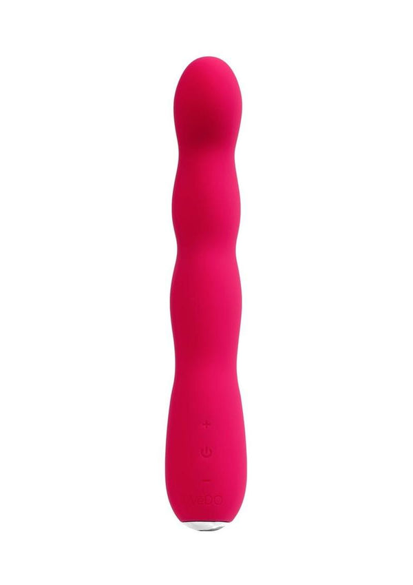 Vedo Quiver Plus Rechargeable Silicone Vibrator - Foxy
