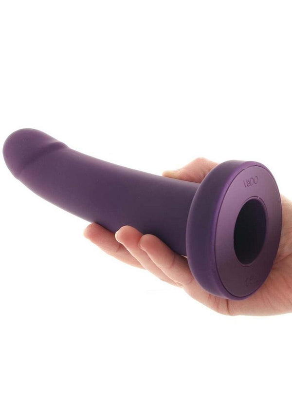 Vedo Strapped Silicone Rechargeable Vibrating Strap-On with Remote Control