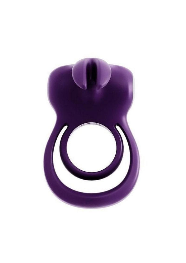 Vedo Thunder Bunny Rechargeable Silicone Dual Cock Ring