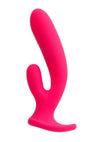 Vedo Wild Rechargeable Silicone Dual Vibrator - Pink
