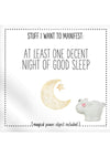 Warm Human At Least One Decent Night Sleep