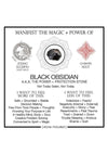 Warm Human Black Obsidian