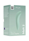 We-Vibe Melt 2 Rechargeable Silicone Couples Vibrator - Sage