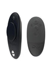 We-Vibe Moxie+ Wearable Rechargeable Silicone Panty Vibe Clitoral Stimulator with Remote Control - Satin - Black