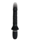 WhipSmart Thrusting Rechargeable Silicone Cock with Remote - Black