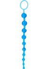 X 10 Anal Beads - Blue
