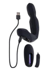 Zero Tolerance Mr. Prostate Rechargeable Silicone Vibrator with Remote
